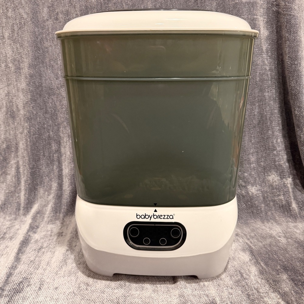 Baby Brezza One Step Sterilizer Dryer White BRZ0089 Electric Bottle Sanitizer